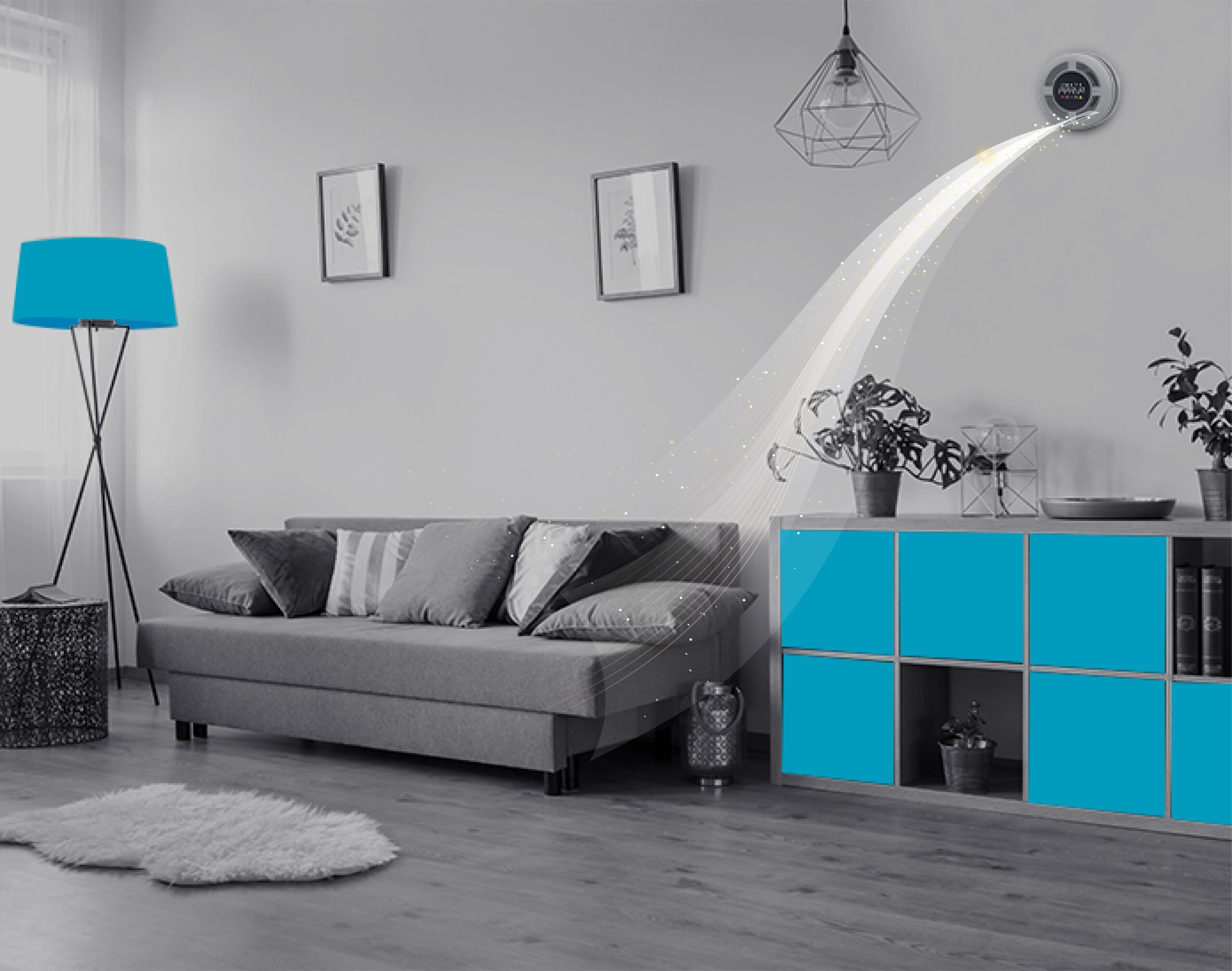 Ventilation in the room