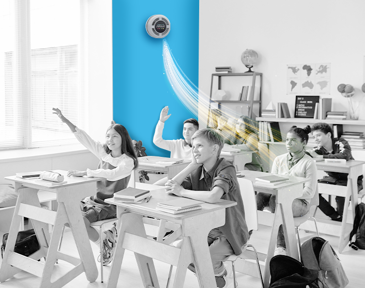 Ventilation in the school